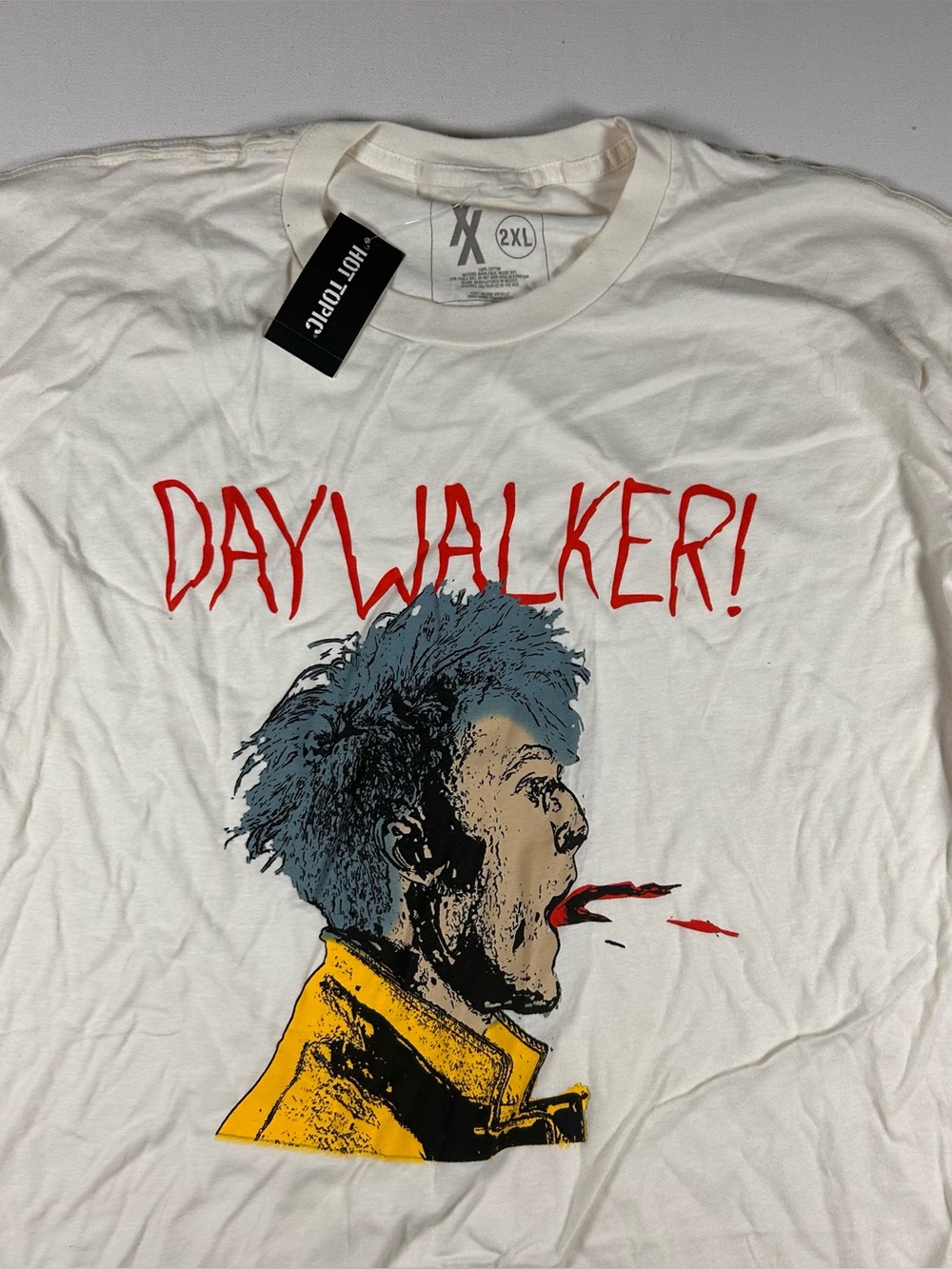 Machine Gun Kelly DAYWALKER! T-Shirt XXL NWT White Corpse Husband Pop Punk 2021